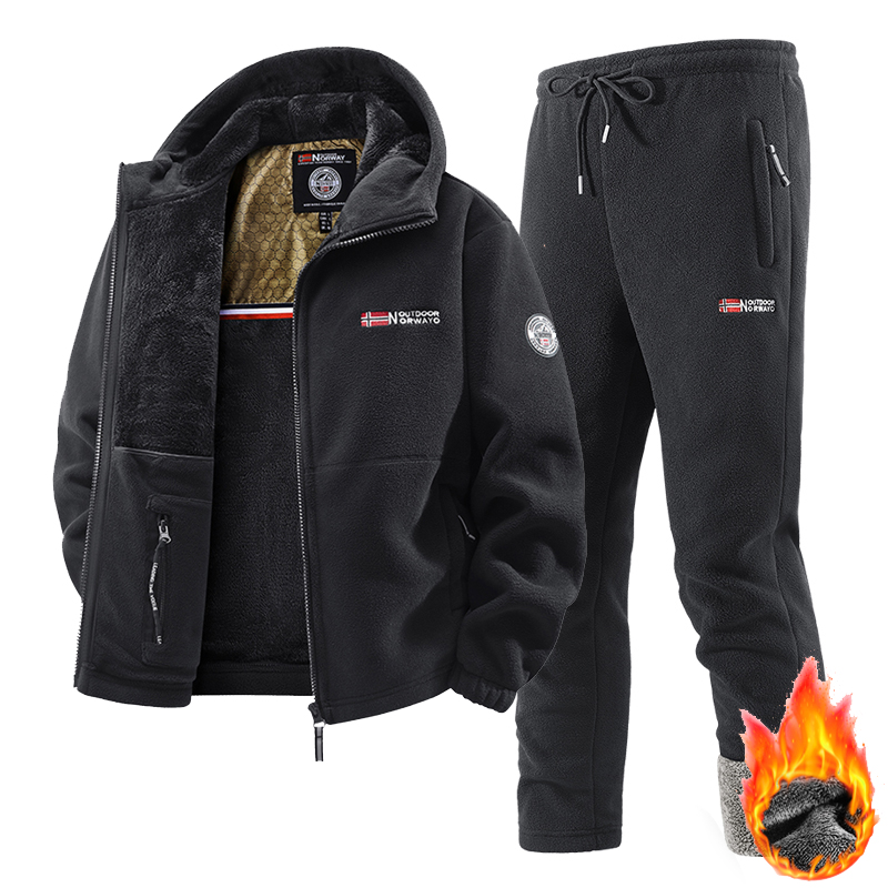New Winter Sportswear Set Mens - Winter Clothing Pk 评论和价格