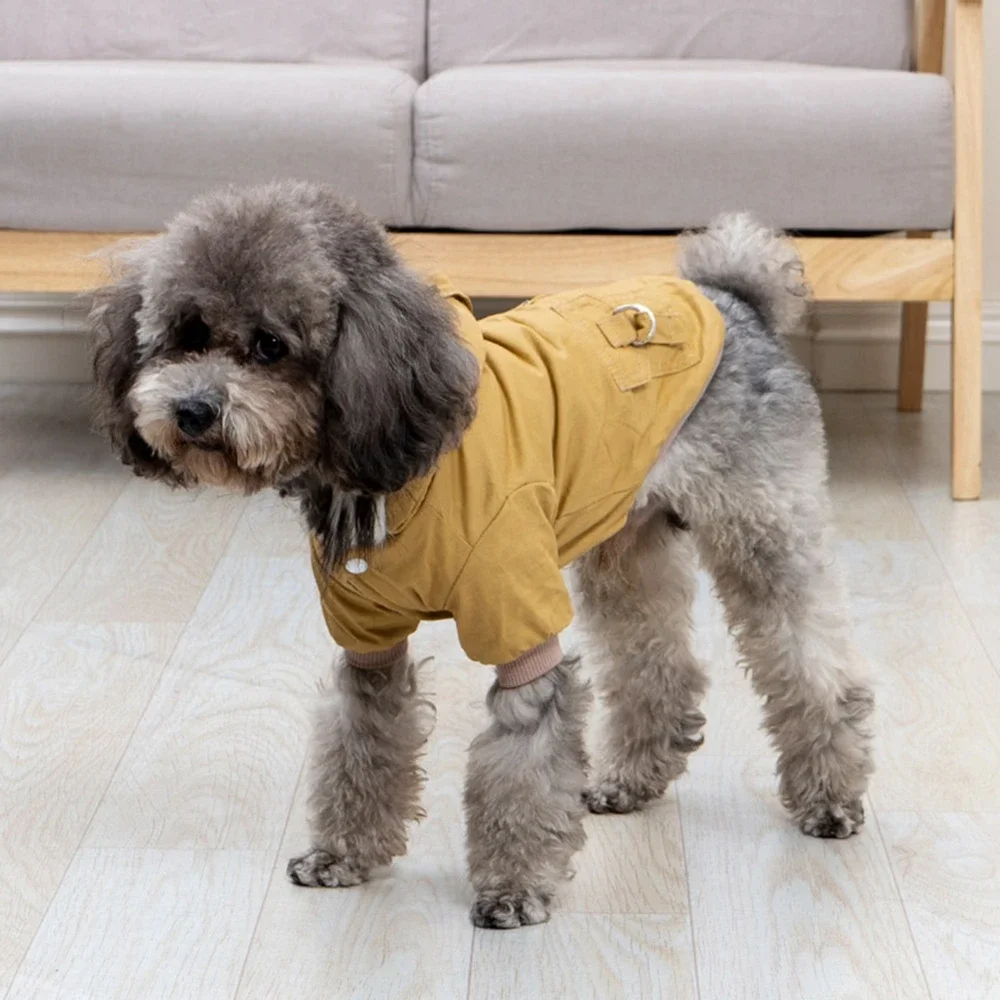 Pet Winter Thickened Hiking Co - Winter Clothing Hiking 评论和价格