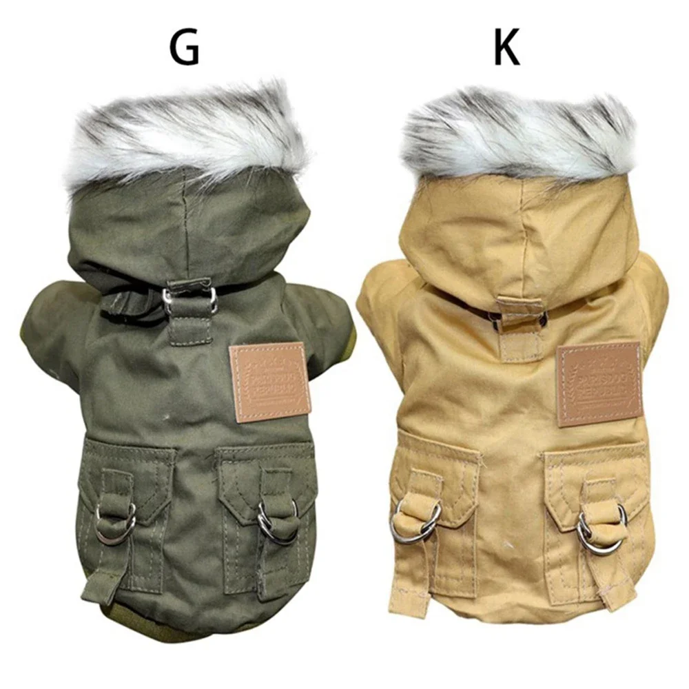 Pet Winter Thickened Hiking Co - Winter Clothing Hiking 评论和价格
